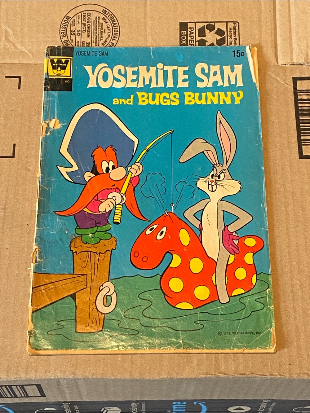 Vintage Yosemite Sam and Bugs Bunny Comic Book